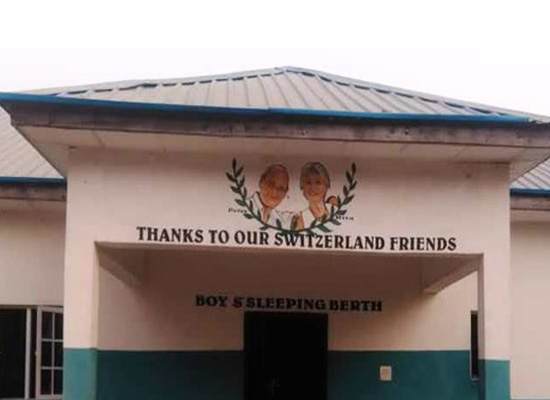 Children in a safe home at Anawim Homes